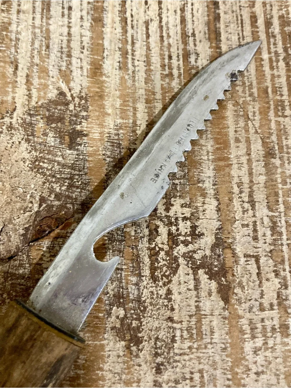 Vintage Floating Fish Knife Fisherman Knife Made in Japan Stainless Steel